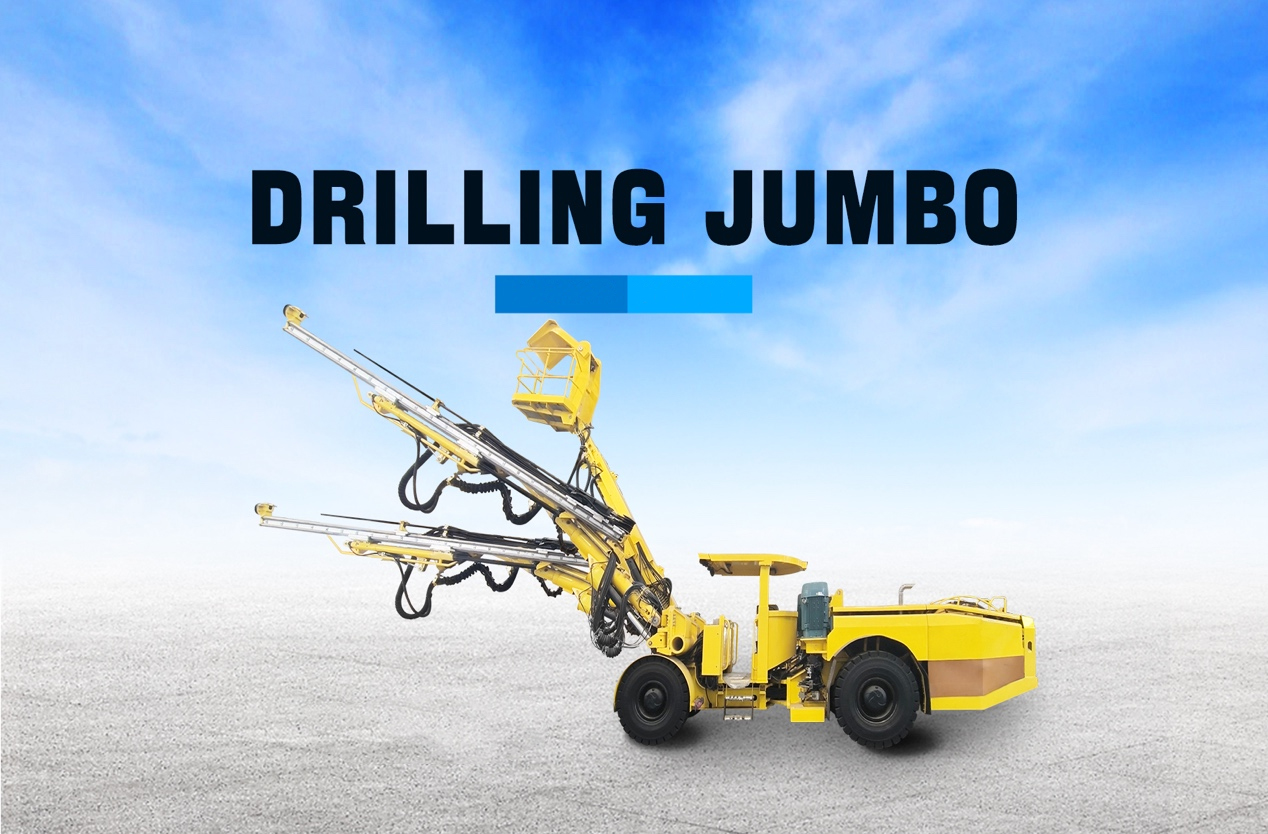 ZONGDA ZDFJ86A/2 Twin-boom Face Drilling Jumbo with Basket